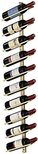 EMISOO Wine Rack Wall Mounted - Wall Mounted Wine Rack, Modern Decorative Wall Mounted Wine Bottle Holder for Bathroom Towels, Wash Clothes Kitch