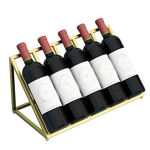 SDFGH Wine Bottle Rack Rack Home Living Room Decoration Cabinet Display Storage Rack Iron Wine Set