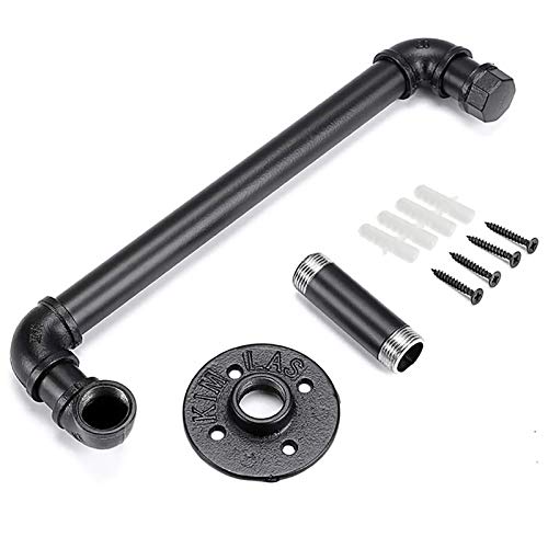 HIGOH Towel Rack Iron Towel Rack,Bathroom Towel Rails,Wall Mounted Retro Metal Towel Racked Surface,For Kitchen,Bathroom,Craft Room Bathroom Hard