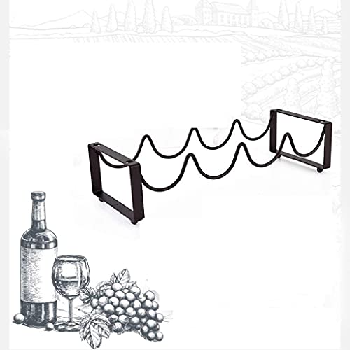 NEOCHY Wine Rack, Wine Display, Wine Rack, Bar Counter, Wine Bottle Decoration, Iron Living Room Home