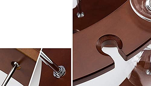 NEOCHY Original Wine Rack, Creative European Grape Solid Wine Rack Wine Glass Rack Upside Down Wine Cabinet Decoration