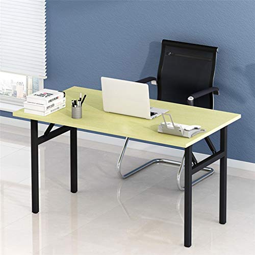 N/A Laptop Desk Folding Wooden Computer Desk Portable for Home Office Modern Writing Table PC Desk Study Table Furniture (Color : B)