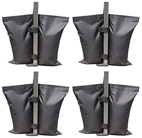 Ram® 4 Pack Gazebo Sand Weights Heavy Duty Double Stitched Parasol Base Weight For Pop Up Tent Sunshade Parasol Umbrella x 4