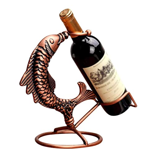 NEOCHY Wine Rack - Fish Wine Racks, Creative Display Racks, Wine Bottle Racks