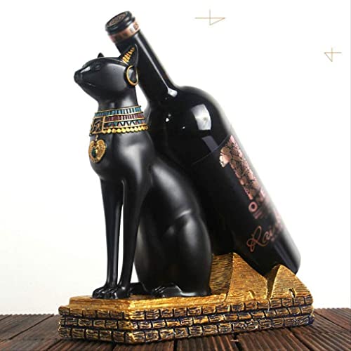 NEOCHY Wine Rack - Vintage Wine Rack Resin Crafts Living Room Decoration