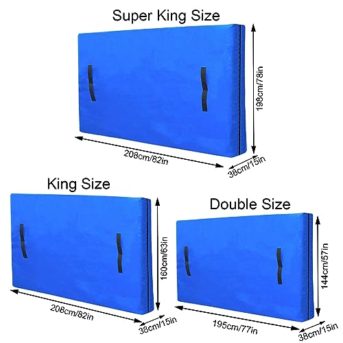 Mattress Cover for Moving and Storage King Size Mattress Bags with 8 Sturdy Handles Reusable Waterproof Mattress Protector Tarp Durable Mattress