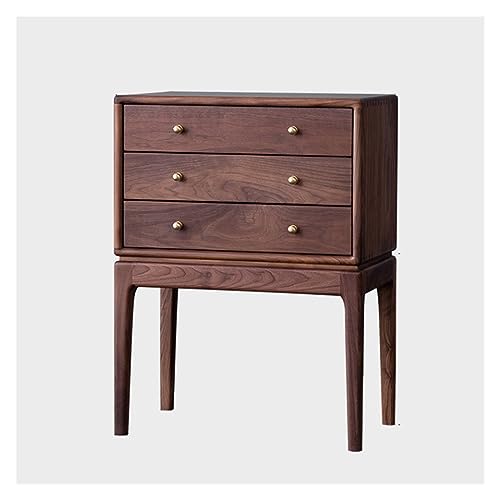 JYDQM Large storage space storage bedroom bedside small corner cabinet Solid wood bedside table