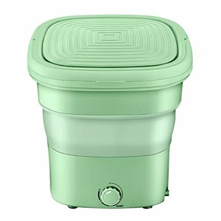 Washing Machines Camping Washing Machine,Portable Mini Washing Machine,Foldable Personal Clothes Washer,3.5 K(mini washing machine) (Green)
