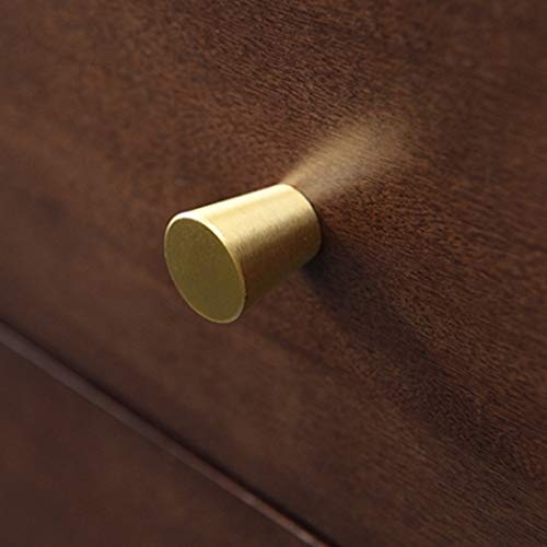 LUKEO Simple Solid Wood Bedside Table Mini Simple Bedroom Locker, Three-drawer Design Bedside Table