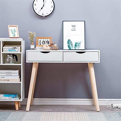 N/A Household Wood Computer Desk Writing Table Study Desk Bedside Table Dressing Office Home Bedroom Furniture