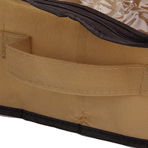 Qiuwaihei 12 Pairs Tidy Under Bed Non-woven Fabric Shoe Storage Organizer Holder Box Closet Bag Case 1*Shoes Storage Organizer