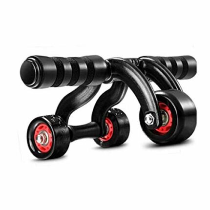 QUANJJ Home Fitness Equipment Three Abdominal Muscle Wheel