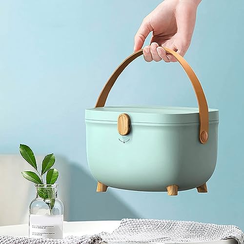 Household Medicine Storage Box, GAESHOW Medicine Box, Fold 2-Layer First Aid Box, Medical Box Organizer, Portable Medicine Chest Storage Box, Med