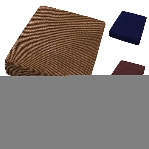 Jiakalamo Elastic Couch Cushion Covers Stretch Cushion Covers Sofa Seat Cushion,Polyester Universal Sofa Cover,Washable Sofa Seat Slipcover(Gray,