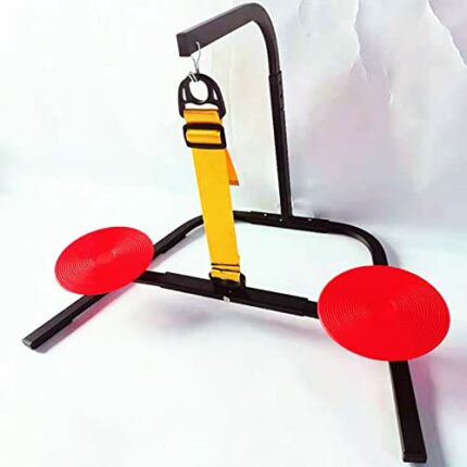 BODOLF Foot Pedal Exerciser, Foldable Portable 360 Degree Rotation Quiet Foot Leg Abdominal Muscle Exercise Pedaling Machine, Home Office Fitness