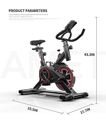 NXYJD Exercise Bike Foldable Spinning Pedals Bike Indoor Fitness Equipment for Home Sports Trainer