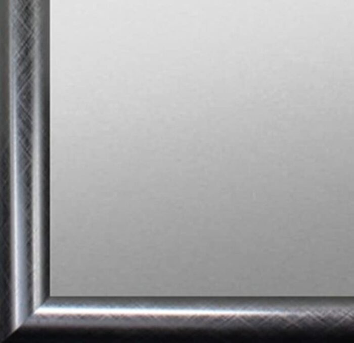 Zalena Jim 50 x 70 cm Frame Wall Mirror Design Mirror Bathroom Mirror for the Home Guest Bathroom Hallway Gadrobe Living Room