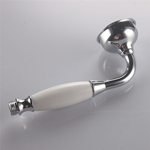 Skybath Shower Head Traditional Victorian Style Handheld Shower Sprayer and 59 Inch Hose Chrome