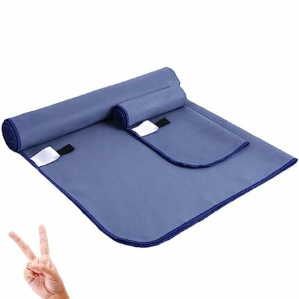 FUNMILY Treadmill Accessories TR060603-(2 Pieces)- Treadmill Cleaning Towels - Super Absorbent Lint-Free Cloths for Home Gym Cleaning