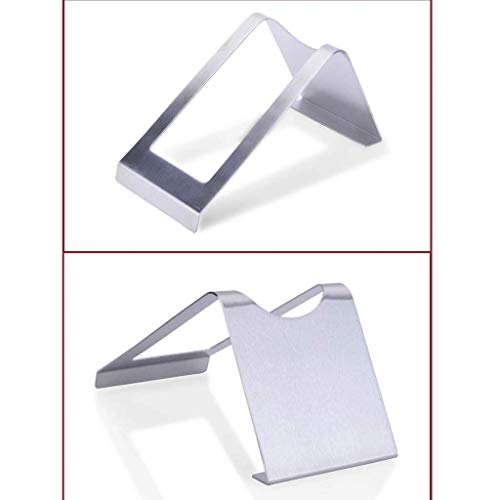 DLOETT Wine Rack European Stainless Steel Wine Rack, Bar Creative Right Angle Wine Rack Emergency Living Room Wine Decoration