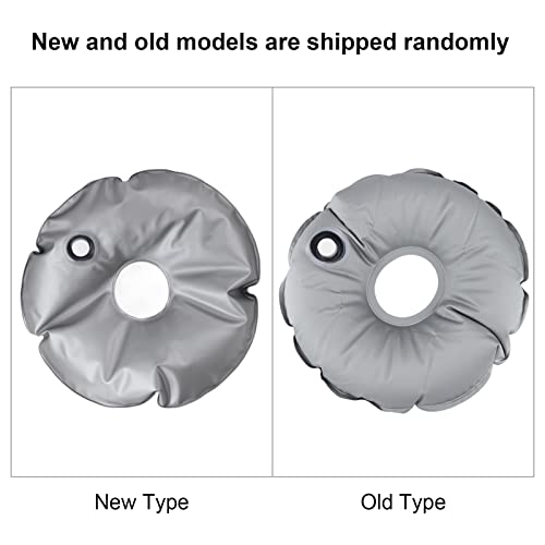 Mumusuki Foldable Umbrella Feather Flag Base Weight Bag Filled with Water or Sand Round Indoor Outdoor Umbrella Swooper Beach Sea Round Outdoor