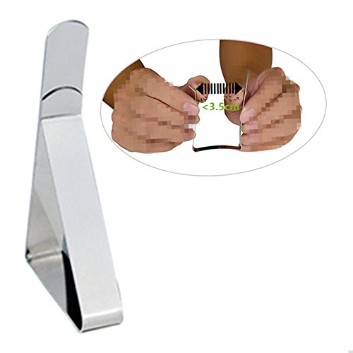 PEIUJIN 20 Pack Stainless Steel Tablecloth Clips Table Cloth Cover Clamps