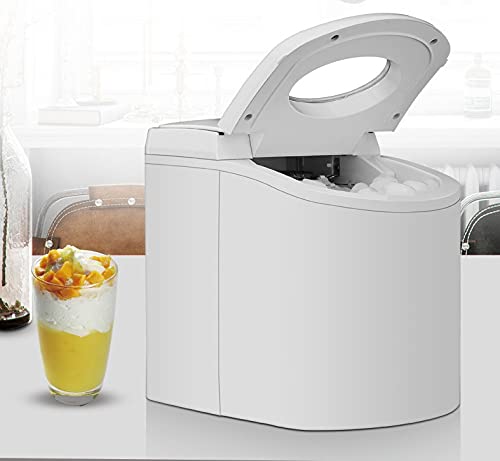 XIAOJUN Commercial Automatic Ice Maker Electric Bullet Round Block Ice Cube Making Machine Small Bar Coffee Shop