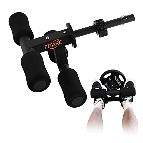 Fitarc Tib Bar, Tibialis Trainer, Tibia Dorsi Calf Raise Machine, Knees Over Toes Equipment for Strengthening Calves/Shins/Ankles, Fits 1"/2" Oly