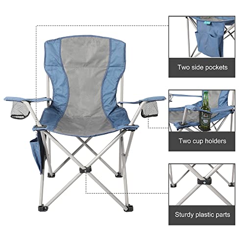 Homecall camping Folding chair 600D polyester with cooler pocket magzine bag black creamy-white & 30115 camping Folding chair 600D polyester/rip