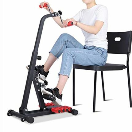 N/A Machine Hand and Foot Rehabilitation Equipment Home Fitness Mini Cycling Bike, Black
