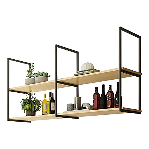 SUCHETA Wine Rack Ceiling Wine Rack European Wall Mounted Plant Stands Hanging Wine Glass Holder Kitchen Restaurant Bar Wall Shelf Floating Shelv