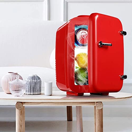 SDFGH Portable Mini Fridge Cooler And Warmer Compact Fridge Super Quiet In-Vehicle Freezer For Cars, Homes, Offices, And Dorms