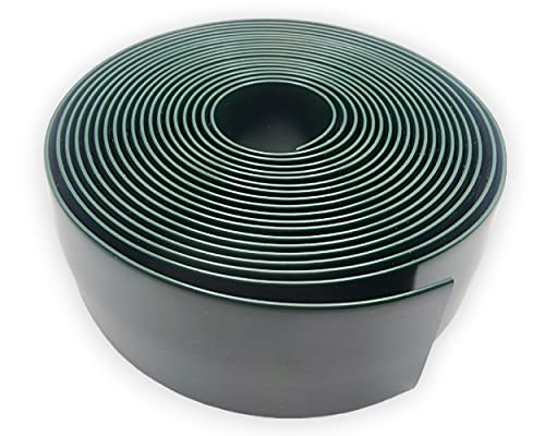 LIUDA 2" x20' ft Vinyl Outdoor Patio Lawn Furniture Repair Strap Strapping Matte Finish (Brown) + 20 Free Rivets!