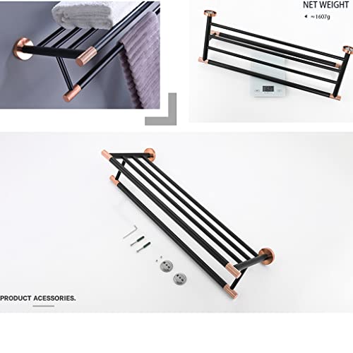 HIGOH Towel Racks,Bathroom Towel Rack Wall Mounted Towel Holder,Wall Mount Stainless Steel Towel Holder,Towel Bar Rack,Bathroom Accessories