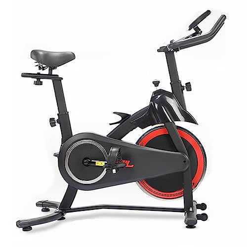 Bluetooth Exercise Bike, Home Exercise Bike, Magnetically Controlled Stationary Bike, 5kg Flywheel, Bluetooth App, Adjustable Aerobic Training Eq
