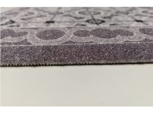 oKu-Tex Doormat, Polyamide, Grau, Anthrazit, 45 x 75 x 0,6 cm