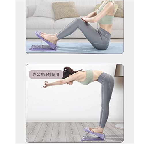 N/A Stretching Plate Inclined Pedal Stretching Device Home Fitness Standing Foldable Leg Stretching Equipment