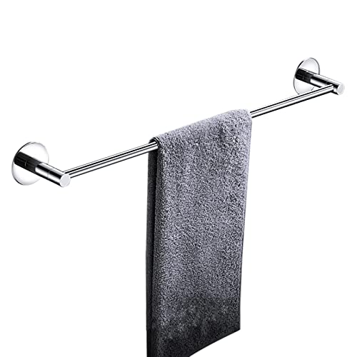 Towel Shelf Wall Mounted Towel Rack Stainless Steel Towel Bar No Drilling Self Adhesive Anti-rust For Kitchen Bathroom,Chrome A,40cm