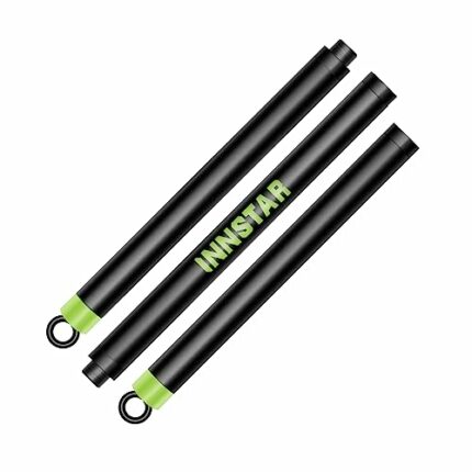 INNSTAR Portable Resistance Bands Bar, Workout bar for Powerlifting Strength Training Cardio Exercise and Home Gym