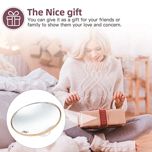 SOLUSTRE Wall-mounted Mirrors Home Mirror 20X Magnifying Makeup Mirror Bathroom Shower Mirror Suction Cup Lighted Makeup Mirror for Detail Makeup