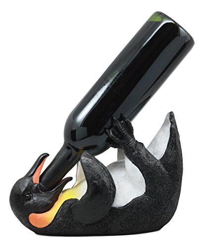 Nemesis Now Amazing Birds Of Antarctica Emperor Penguin Wine Oil Bottle Holder Figurine Kitchen