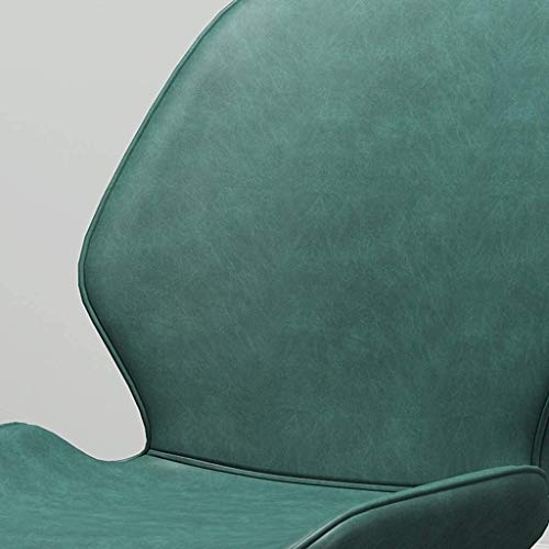 dining chair Kitchen Dining Room Furniture Chairs Dining Chairs Set Of 6 Vintage Dining Side Chairs PU Cushion Seat Bar Chairs Metal Legs Non-Sli