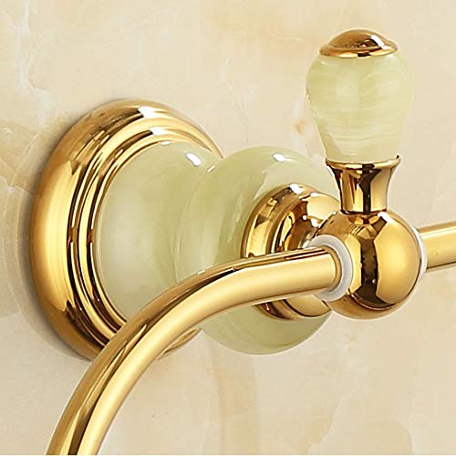 JJCZJ Oval Towel Ring Antique Brass Hanger Hand Towel Holder for Bathroom Kitchen Accessories Wall Mounted