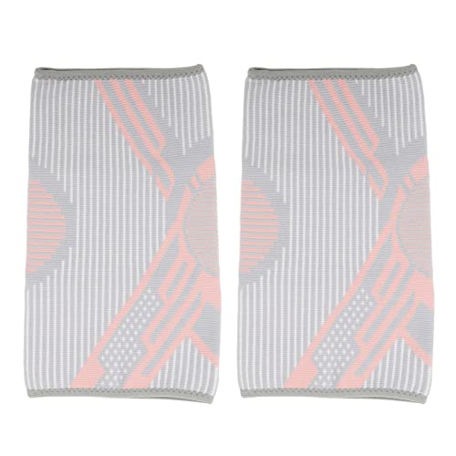 Aeun Knee Brace, Keep Warm Knee Brace 1 Pair for Ball Games (Pink)