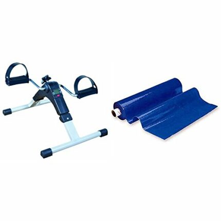 Pedal Exerciser with Digital Display M37352 and Dycem Reel Grip Material 20 x 100 cm Bundle