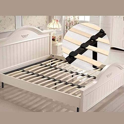 XIAONAN 20 Pcs 53-54mm Bed Slat Center Caps Holders Replacement Plastic Bed Slat Holders for Single, Double and King Size Beds Connector Accessor