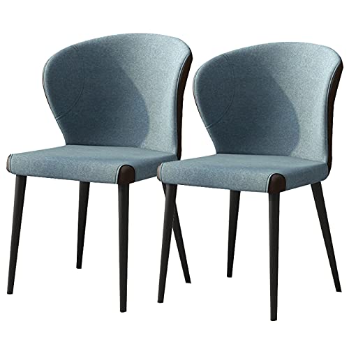dining chair Kitchen Dining Room Furniture Chairs Dining Chairs Set Of 2 Modern Kitchen Chair Upholstered Leisure Chairs with Carbon Steel Legs S