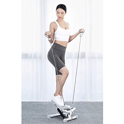 N/A Mini Stepper Stair Stepper Exercise Equipment with Resistance Bands and Twisting Action