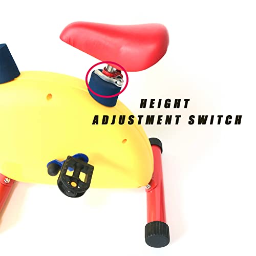 Fun And Fitness Kids Exercise Bike Bikes, Kid Stationary Bike Indoor Toddler Workout Exercise Equipment, Suitable For Indoor And Outdoor Use In F