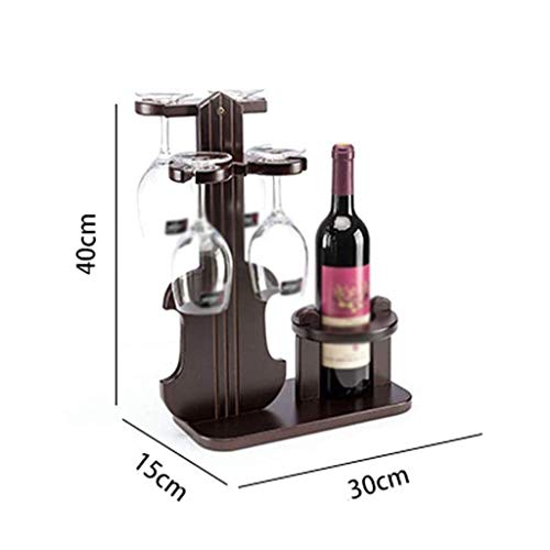 LIUZH Creative Wine Rack, Wine Glass Rack Goblet Rack Wine Rack Decoration Home, Friendly and Tasteless